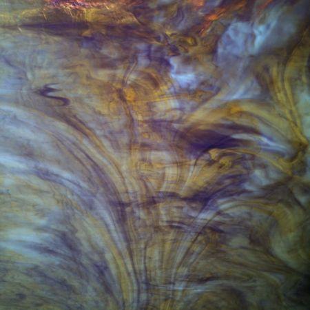 Armstrong Glass Company 192S Opalescent Purple Amber Streaky Stained Glass Glass Sheet