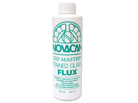 Novacan Black Patina for Lead & Solder - 8 oz. Stained Glass Supplies