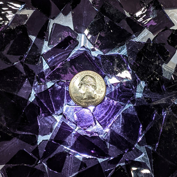 Grape Transparent Mosaic Art Glass Chips