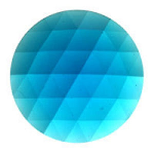 Round Faceted Aquamarine Jewel