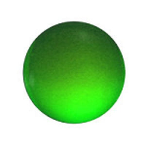 Round Smooth Emerald Green Jewel