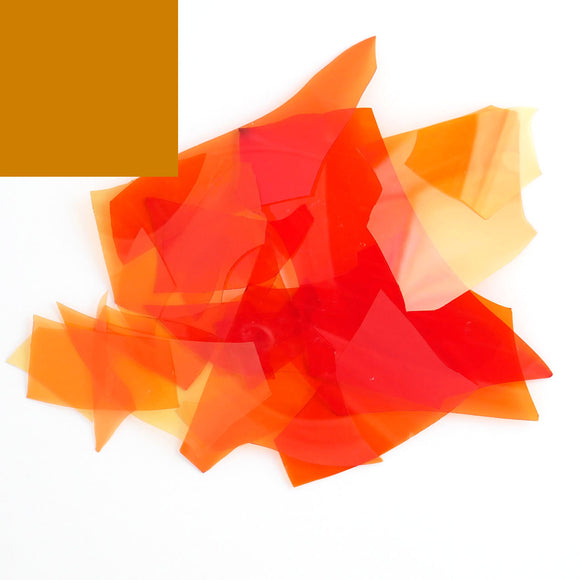 Opaque Orange Confetti