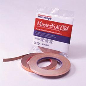 Venture Tape Copper Back Foil 1/2 inch x 36 yards 1.0 mil (.025mm) thick